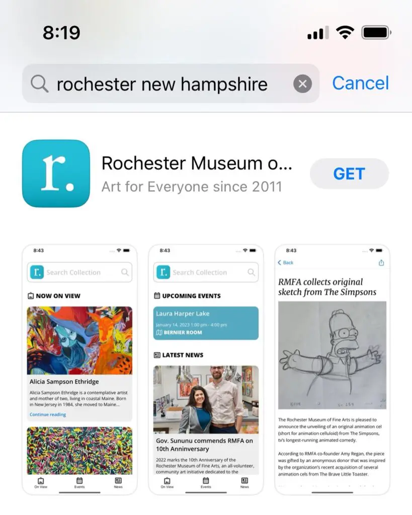 RMFA releases mobile app for iOS, Android, macOS - Rochester Museum of Fine  Arts